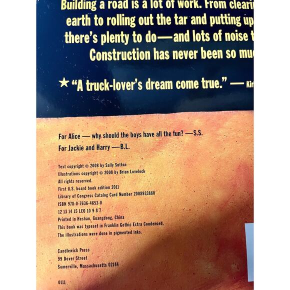 Roadwork (Construction Crew) Board book – Picture Book - Picture 5 of 7